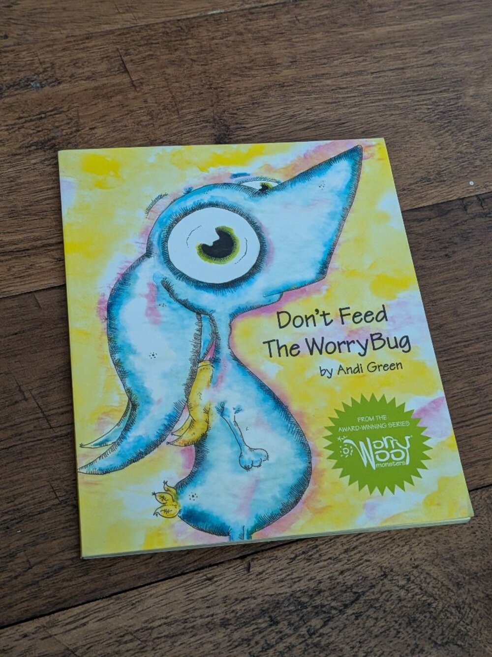 Andi Green - Don't Feed the Worry Bug paperback book